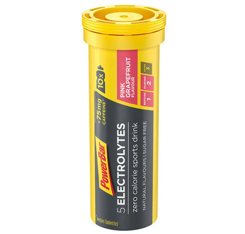 Powerbar 5 Electrolyte 10 Tablets Grapefruit